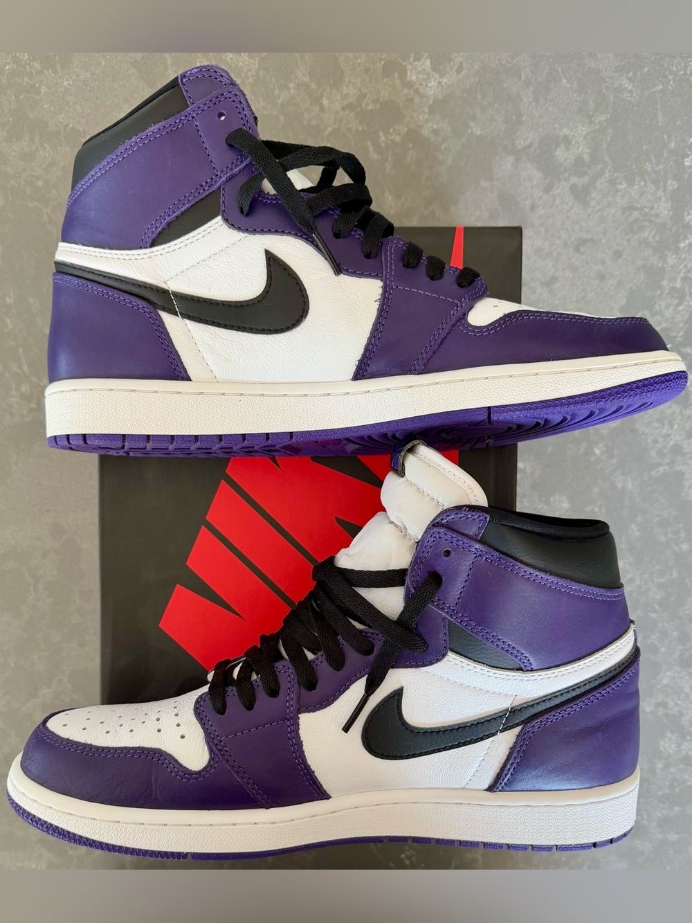 Jordan 1 high OG “court purple”
